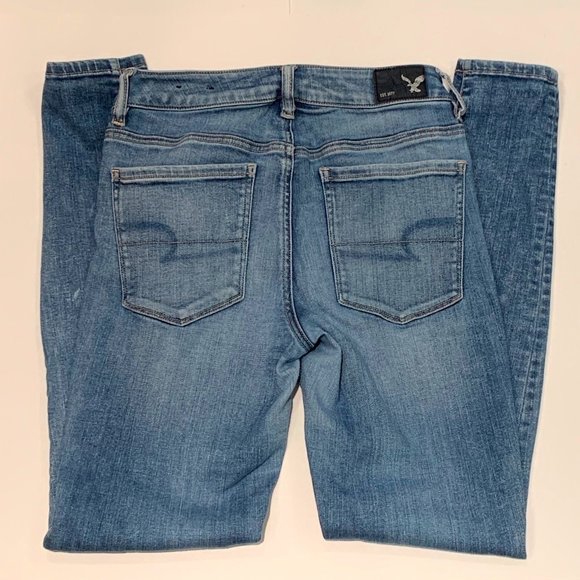 AE hi-rise stretch jeggings sz 2 - Picture 4 of 5